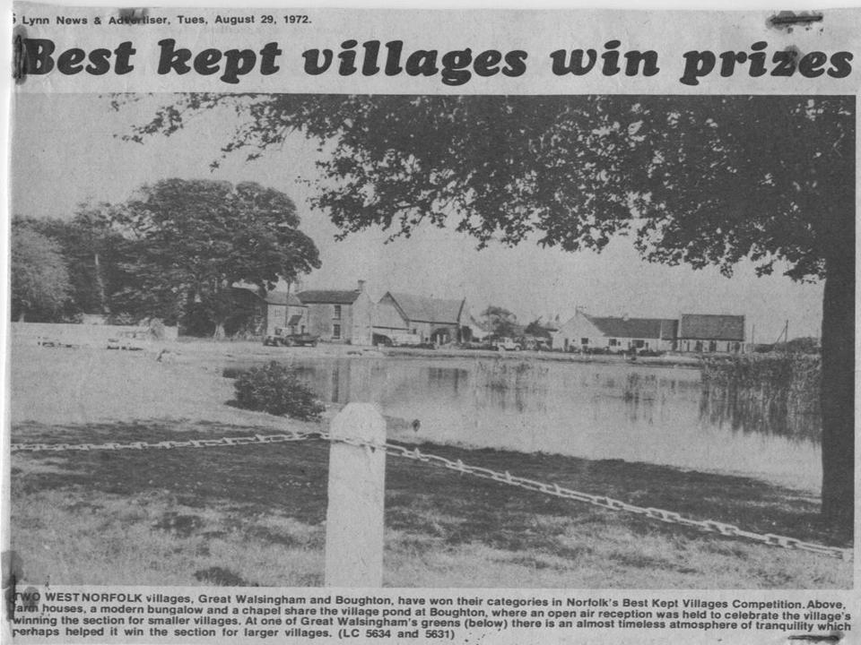 Best Kept Village 1972