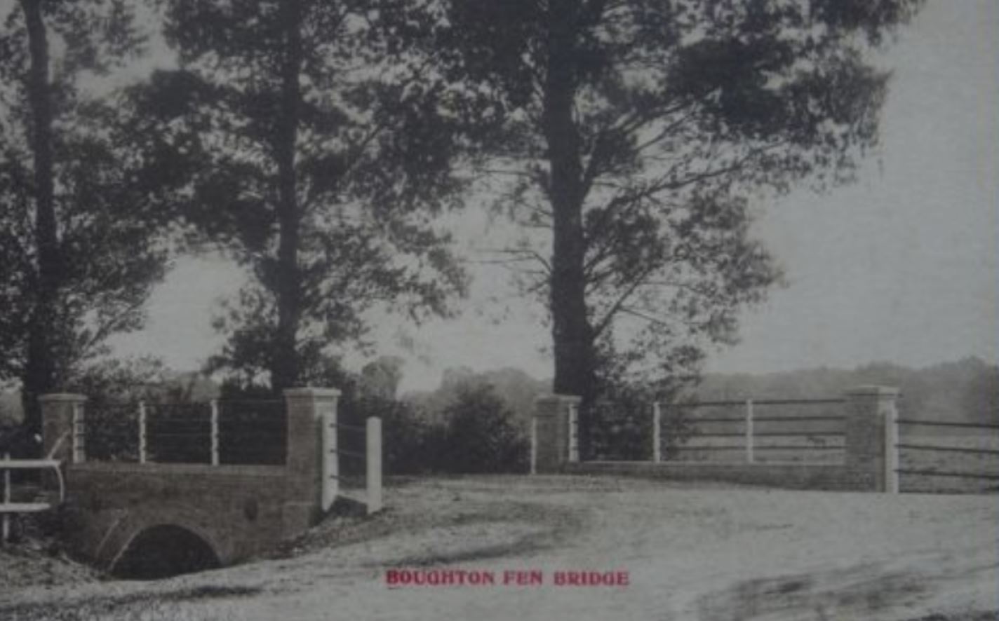 Boughton Fen Bridge - Oxborough Road/Eastmoor Road T Junction