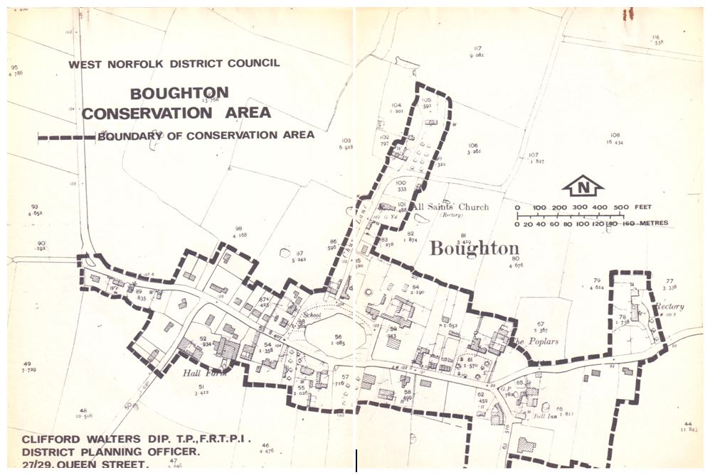 Conservation Area Boundary, Boughton