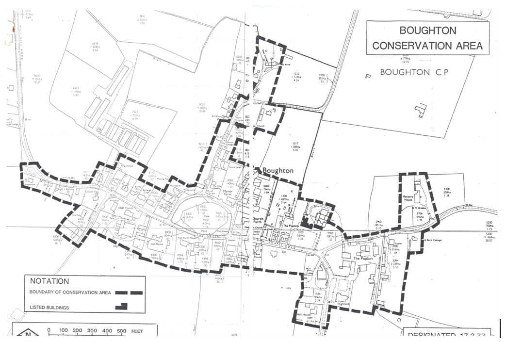 Conservation Area Boundary Re-Designation, Boughton