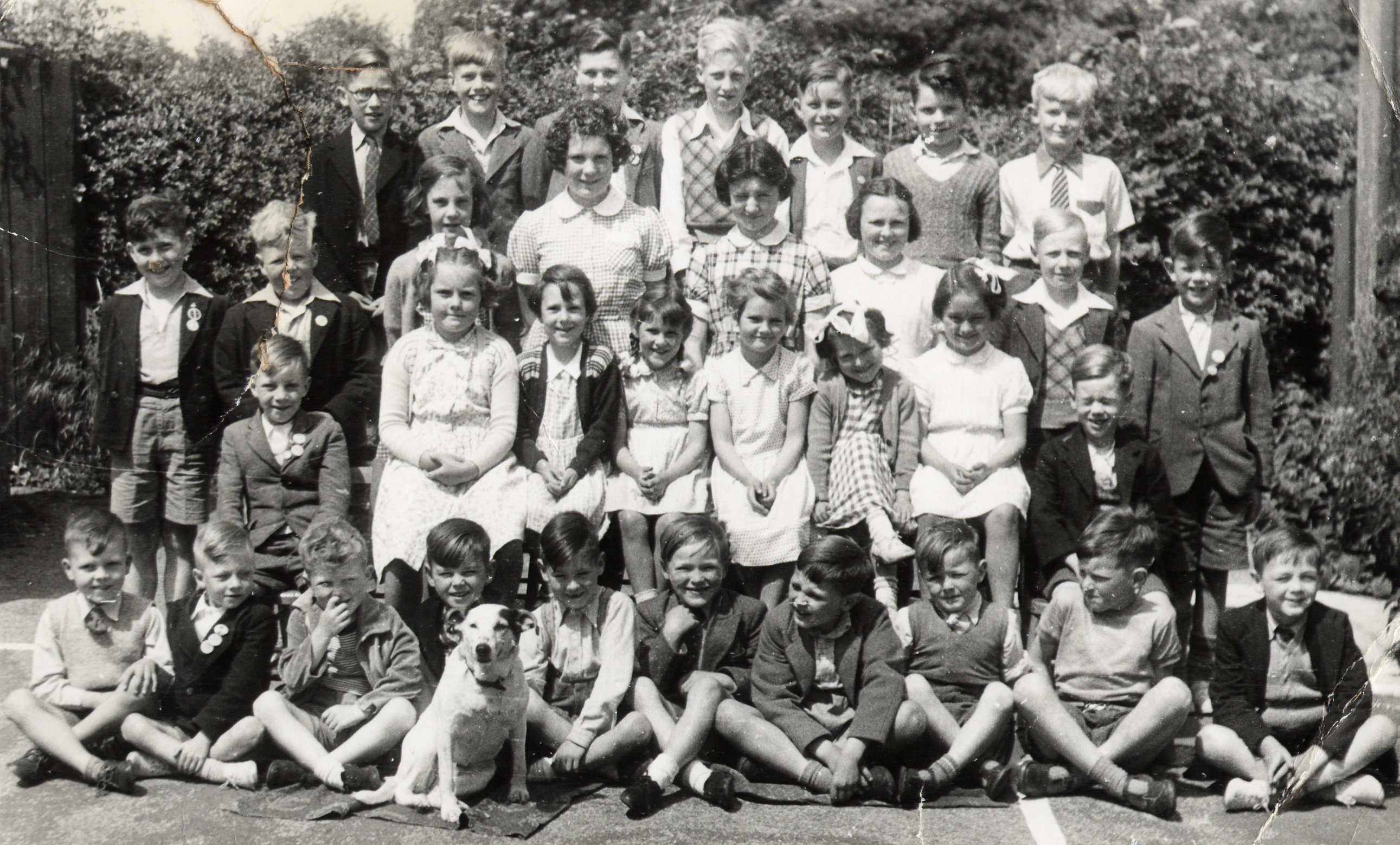 Boughton Schoolchildren 1955