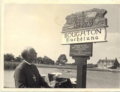 Boughton Sign Unveiling 1972