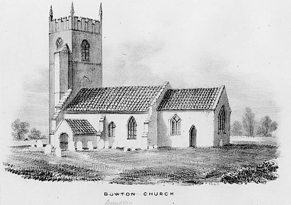 Bowton Church circa 1821-1832